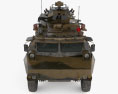 WZ-523 Armored Personnel Carrier 3D 모델  front view