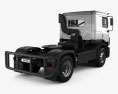 Tata Prima Tractor Racing Truck 2014 3Dモデル 後ろ姿