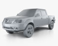 Tata Xenon Doppelkabine 2014 3D-Modell clay render
