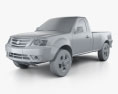 Tata Xenon Einzelkabine 2014 3D-Modell clay render