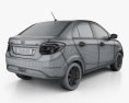 Tata Zest mit Innenraum 2017 3D-Modell