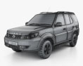 Tata Safari Storme 2018 3D-Modell wire render