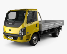 3D model of Tata Ultra 714 Flatbed Truck 2017