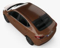 Tata Tigor 2020 3Dモデル top view