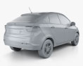 Tata Tigor 2020 3D 모델 