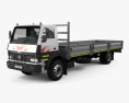 Tata LPT 1518 フラットベッドトラック 2014 3Dモデル