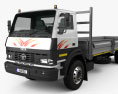 Tata LPT 1518 Camión de Plataforma 2014 Modelo 3D