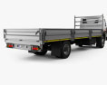 Tata LPT 1518 Flatbed Truck 2014 Modello 3D