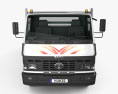 Tata LPT 1518 Camión de Plataforma 2014 Modelo 3D vista frontal