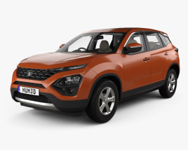 Tata Harrier with HQ interior 2021 3D model