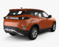 Tata Harrier with HQ interior 2021 3d model back view