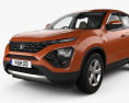 Tata Harrier with HQ interior 2021 3d model