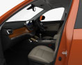 Tata Harrier with HQ interior 2021 3d model seats