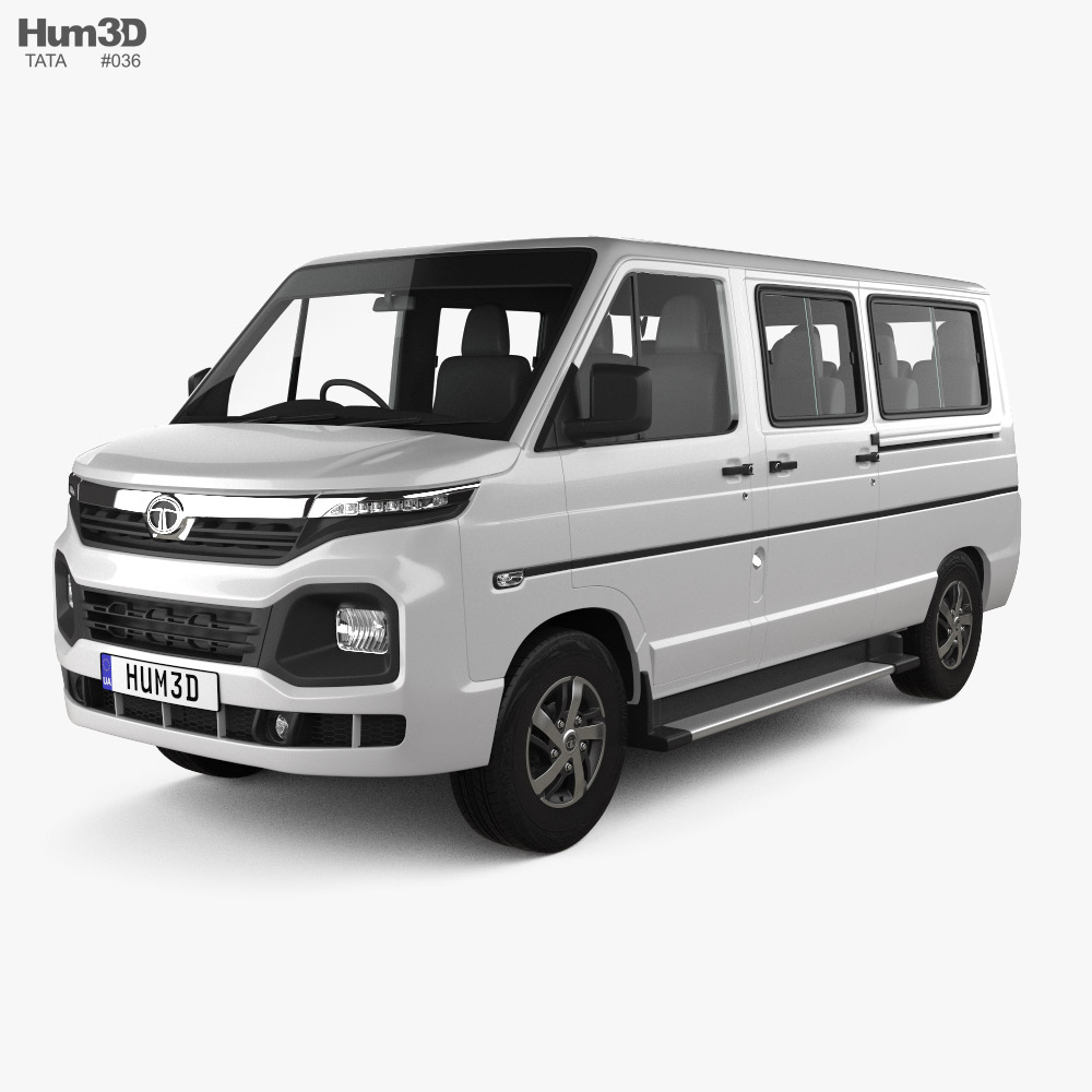 Tata Winger Passenger Van L1H1 2023 3D model