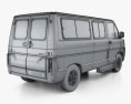 Tata Winger Passenger Van L1H1 2023 3D模型