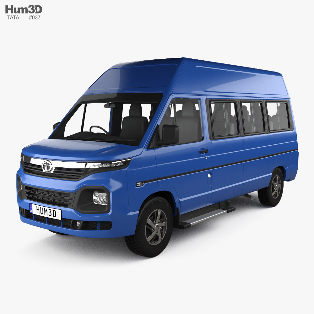 Tata Winger Passenger Van L2H2 2023 3D model