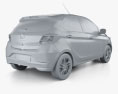 Tata Tiago 2023 3D 모델 