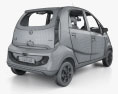 Tata Nano GenX con interior y motor 2018 Modelo 3D