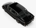 Tatra T603 1968 3D-Modell Draufsicht