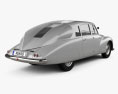 Tatra T87 1947 Modello 3D vista posteriore