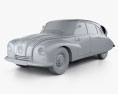 Tatra T87 1947 Modello 3D clay render