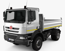 3D model of Tatra Phoenix Tipper Truck 2015