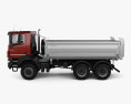 Tatra Phoenix 自卸式卡车 3轴 2015 3D模型 侧视图