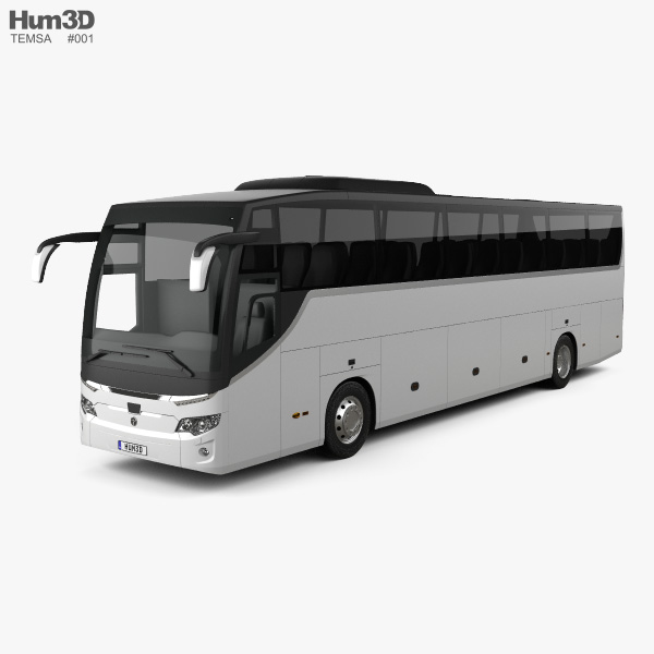 Temsa Maraton bus 2015 3D model