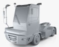 Terberg YT 223 Tractor Truck 2022 3d model clay render