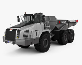 Terex TA400 덤프 트럭 2014 3D 모델 