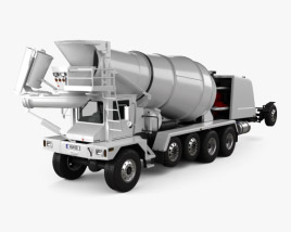 Terex FDB 6000 Mixer Truck 2022 3D model