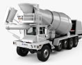 Terex FDB 6000 Camião betoneira 2022 Modelo 3d