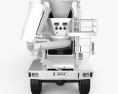 Terex FDB 6000 Betonmischwagen 2022 3D-Modell Vorderansicht