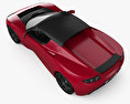 Tesla Roadster 2014 Modelo 3D vista superior