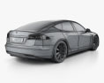 Tesla Model S 带内饰 2014 3D模型