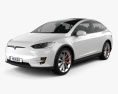 Tesla Model X 2018 3D-Modell
