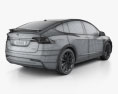 Tesla Model X 2018 3D模型