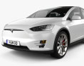 Tesla Model X 2018 3D 모델 