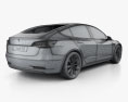Tesla Model 3 Прототип 2016 3D модель