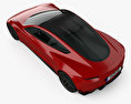 Tesla Roadster 2020 3D-Modell Draufsicht