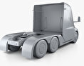 Tesla Semi Day Cab トラクター・トラック 2020 3Dモデル