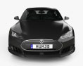 Tesla Model S Brabus 2020 3D模型 正面图