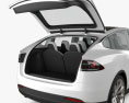 Tesla model X with HQ interior 2018 3d model