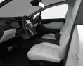 Tesla model X with HQ interior 2018 3d model seats