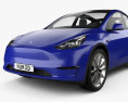 Tesla Model Y 2022 3D模型