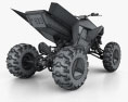 Tesla Cyberquad ATV 2019 3D-Modell