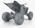 Tesla Cyberquad ATV 2019 3d model