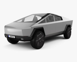 Tesla Cybertruck concept 2022 3D model