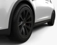 Tesla Model X with HQ interior 2024 3d model