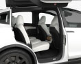 Tesla Model X з детальним інтер'єром 2024 3D модель
